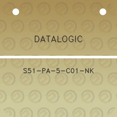 datalogic-s51-pa-5-c01-nk