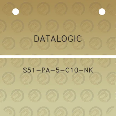 datalogic-s51-pa-5-c10-nk