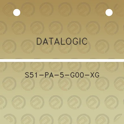 datalogic-s51-pa-5-g00-xg