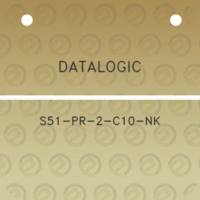 datalogic-s51-pr-2-c10-nk