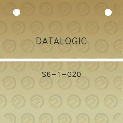 datalogic-s6-1-g20