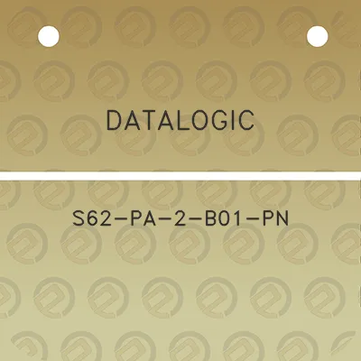 datalogic-s62-pa-2-b01-pn