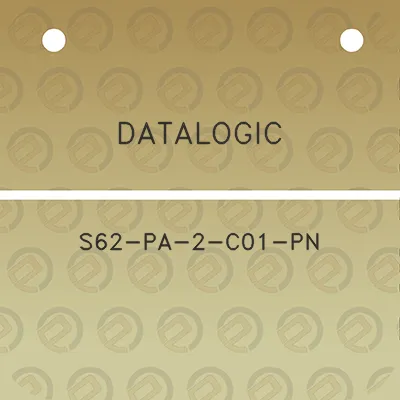 datalogic-s62-pa-2-c01-pn