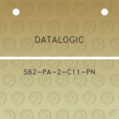 datalogic-s62-pa-2-c11-pn