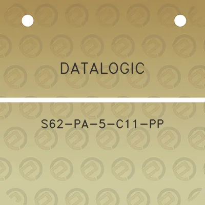 datalogic-s62-pa-5-c11-pp