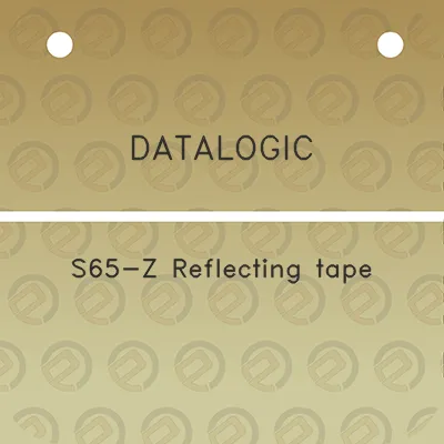 datalogic-s65-z-reflecting-tape