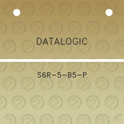 datalogic-s6r-5-b5-p