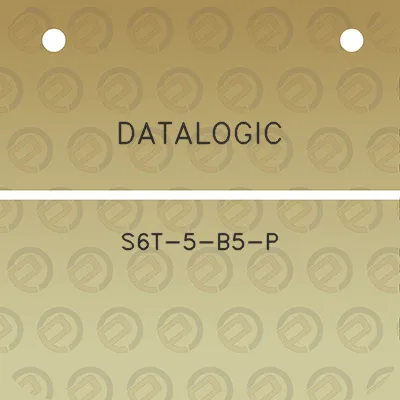 datalogic-s6t-5-b5-p