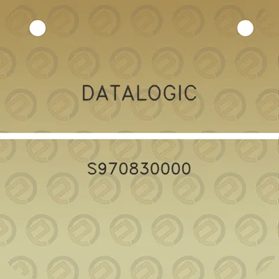 datalogic-s970830000