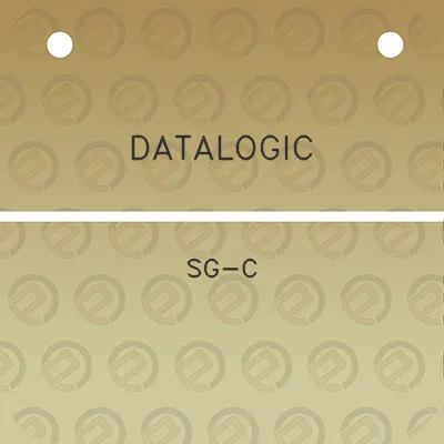 datalogic-sg-c