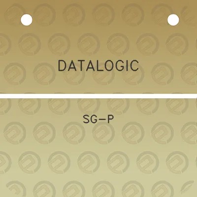 datalogic-sg-p