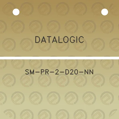 datalogic-sm-pr-2-d20-nn