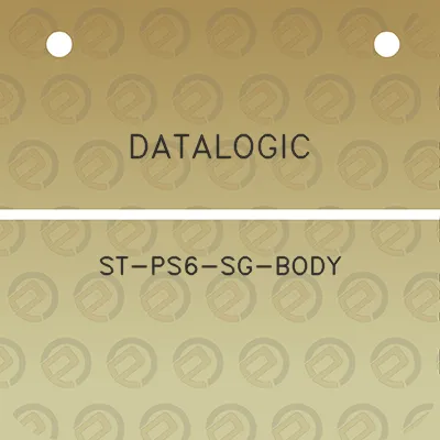 datalogic-st-ps6-sg-body