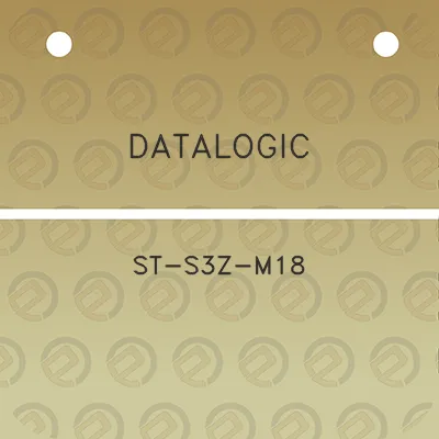 datalogic-st-s3z-m18