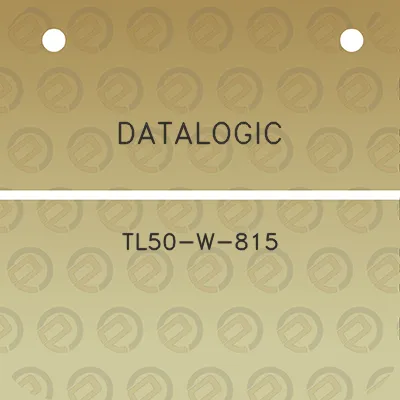 datalogic-tl50-w-815