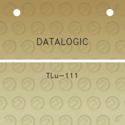 datalogic-tlu-111