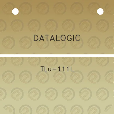 datalogic-tlu-111l