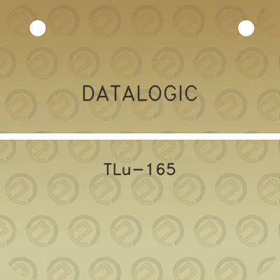 datalogic-tlu-165