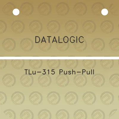 datalogic-tlu-315-push-pull