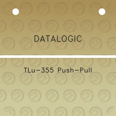 datalogic-tlu-355-push-pull