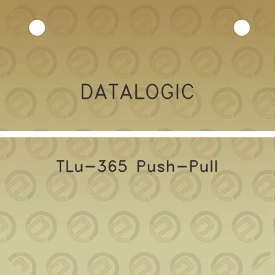 datalogic-tlu-365-push-pull