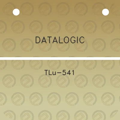 datalogic-tlu-541