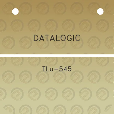 datalogic-tlu-545