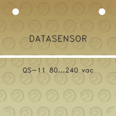 datasensor-qs-11-80240-vac