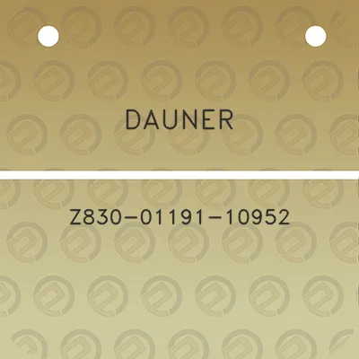 dauner-z830-01191-10952