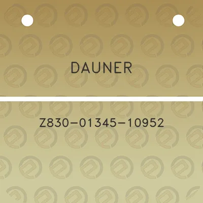 dauner-z830-01345-10952