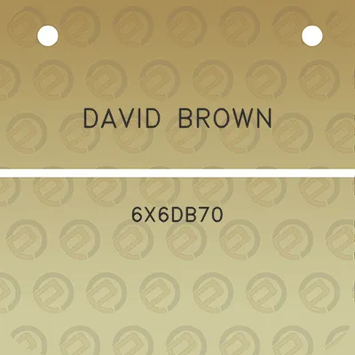 david-brown-6x6db70