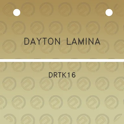 dayton-lamina-drtk16