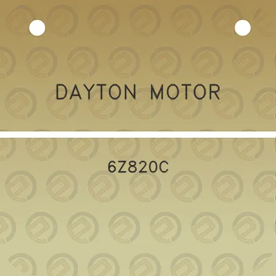 dayton-motor-6z820c