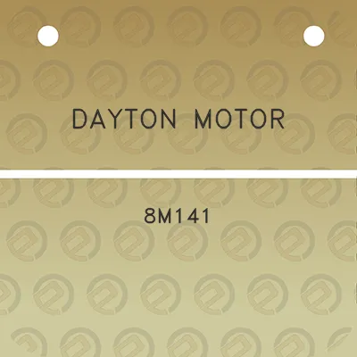 dayton-motor-8m141