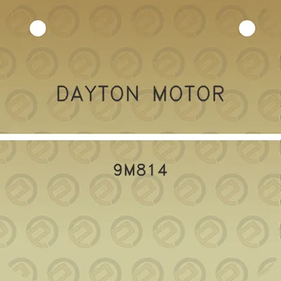 dayton-motor-9m814