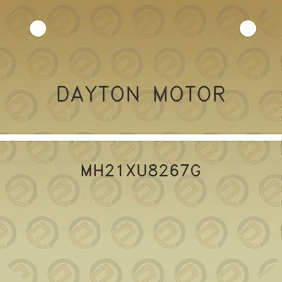 dayton-motor-mh21xu8267g