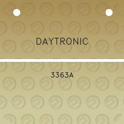 daytronic-3363a