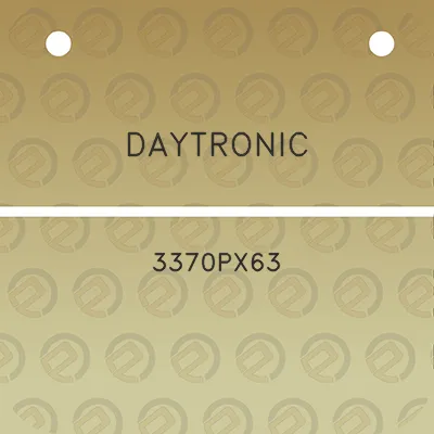 daytronic-3370px63