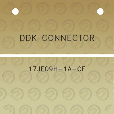 ddk-connector-17je09h-1a-cf