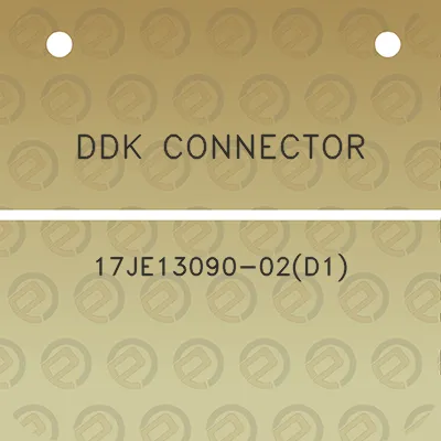 ddk-connector-17je13090-02d1