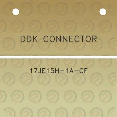 ddk-connector-17je15h-1a-cf