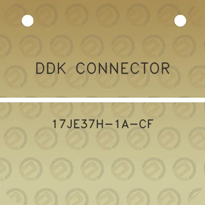 ddk-connector-17je37h-1a-cf