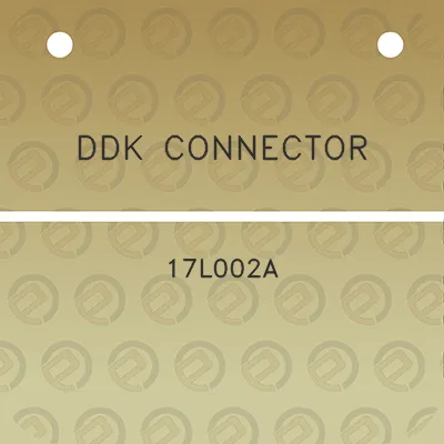 ddk-connector-17l002a