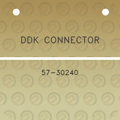 ddk-connector-57-30240