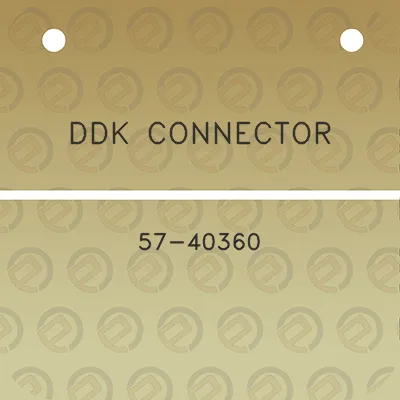 ddk-connector-57-40360