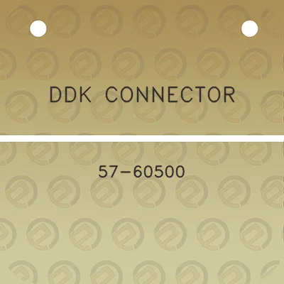 ddk-connector-57-60500