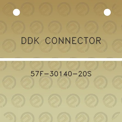 ddk-connector-57f-30140-20s