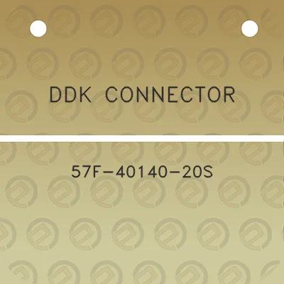 ddk-connector-57f-40140-20s