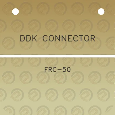 ddk-connector-frc-50