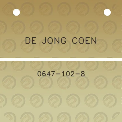 de-jong-coen-0647-102-8